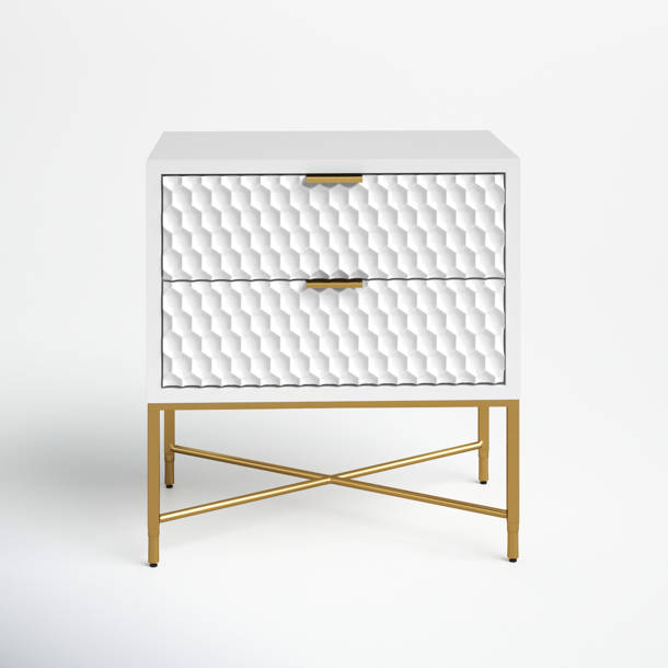 Marino 2 Drawer Nightstand & Reviews AllModern